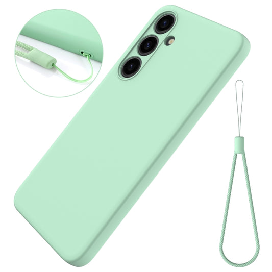 Solid Color Liquid Silicone Dropproof Full Coverage Phone Case