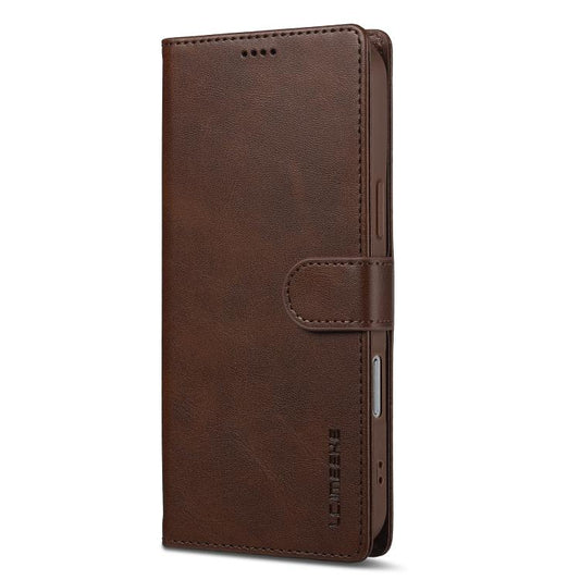 LC.IMEEKE Calf Texture Horizontal Flip Leather Case