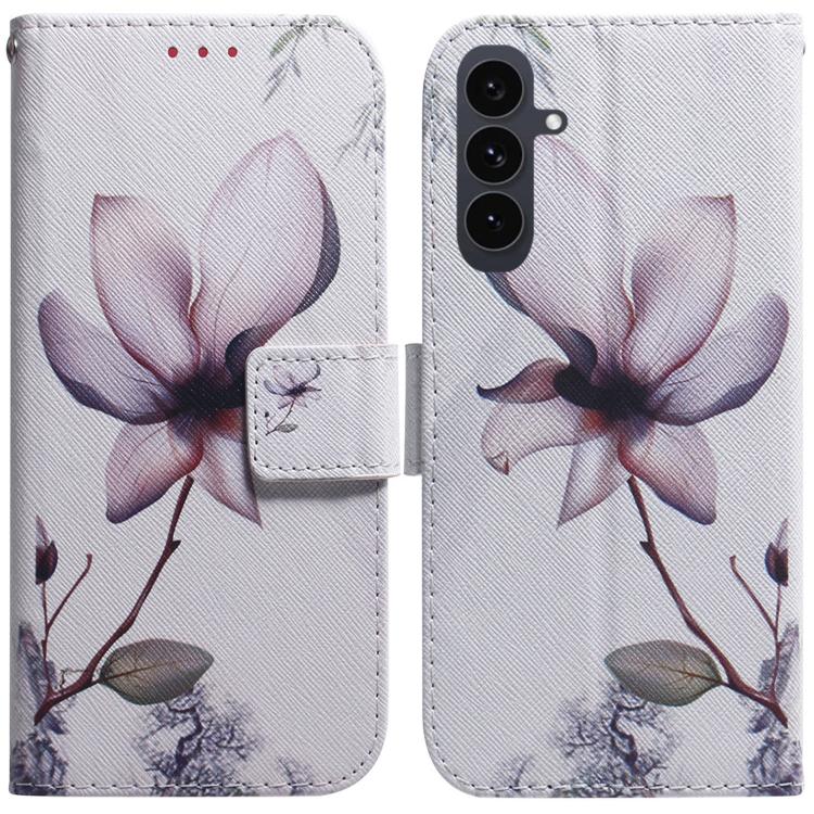 Coloured Drawing Flip Leather Phone Case