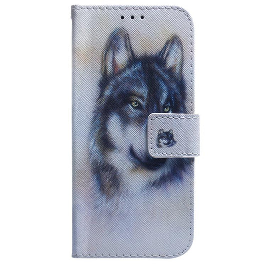 Coloured Drawing Flip Leather Phone Case