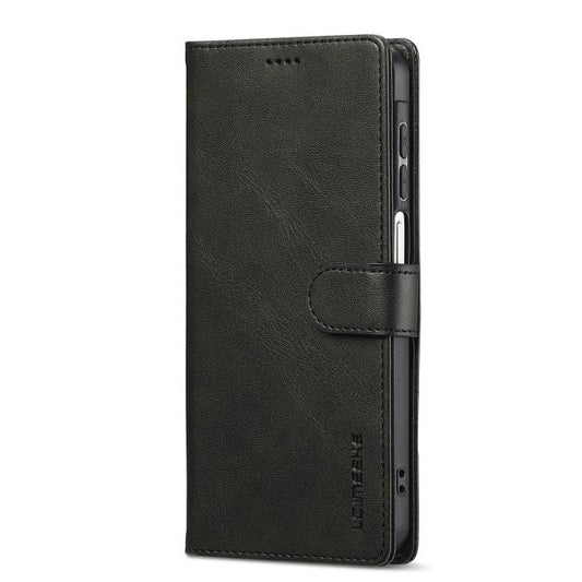 LC.IMEEKE Calf Texture Leather Phone Case