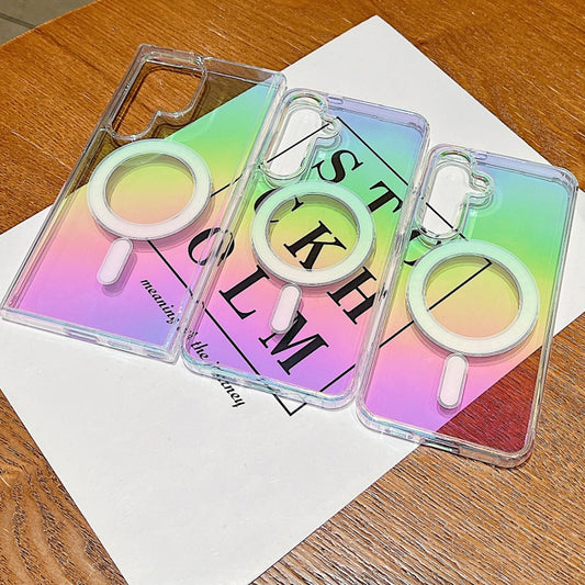 Gradient Color MagSafe Airbag Full Coverage Phone Case