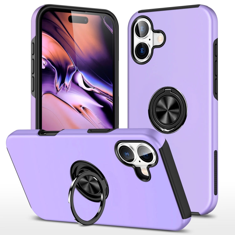 PC + TPU Magnetic Phone Case with Invisible Ring Holder