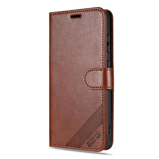 AZNS Sheepskin Texture Flip Leather Phone Case