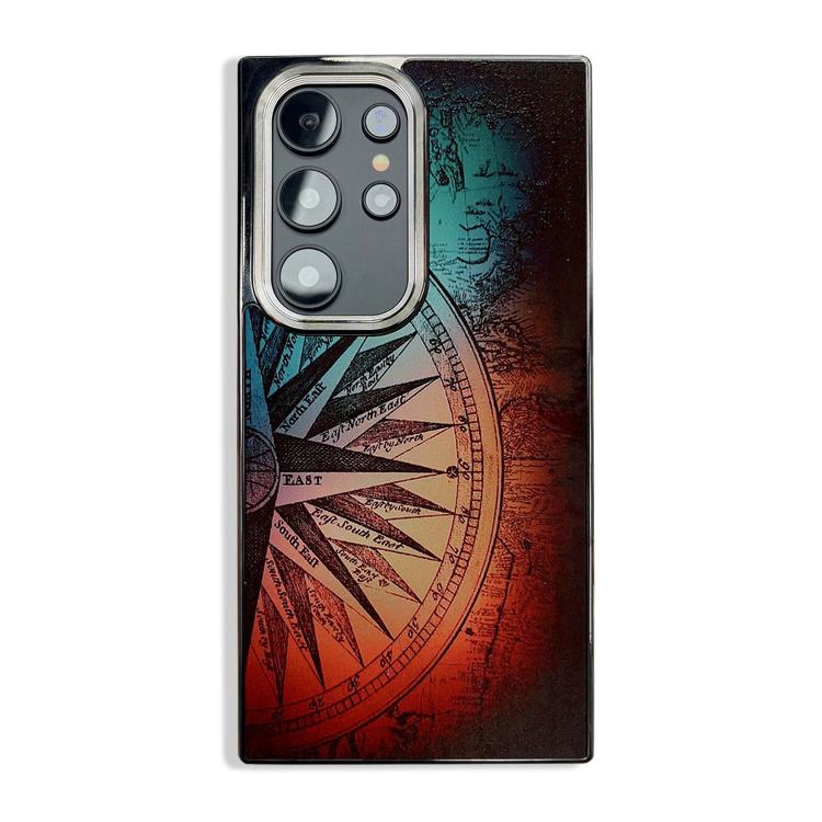 Side Carbon Fiber Pattern Electroplated TPU Phone Case