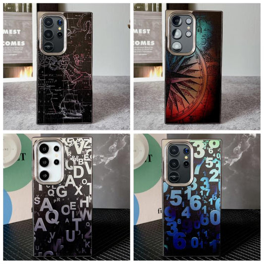 Side Carbon Fiber Pattern Electroplated TPU Phone Case