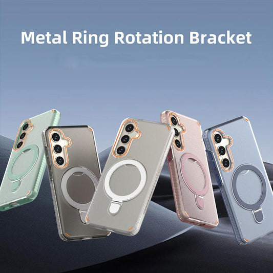 Colorful 2 in 1 MagSafe Ring Holder Phone Case