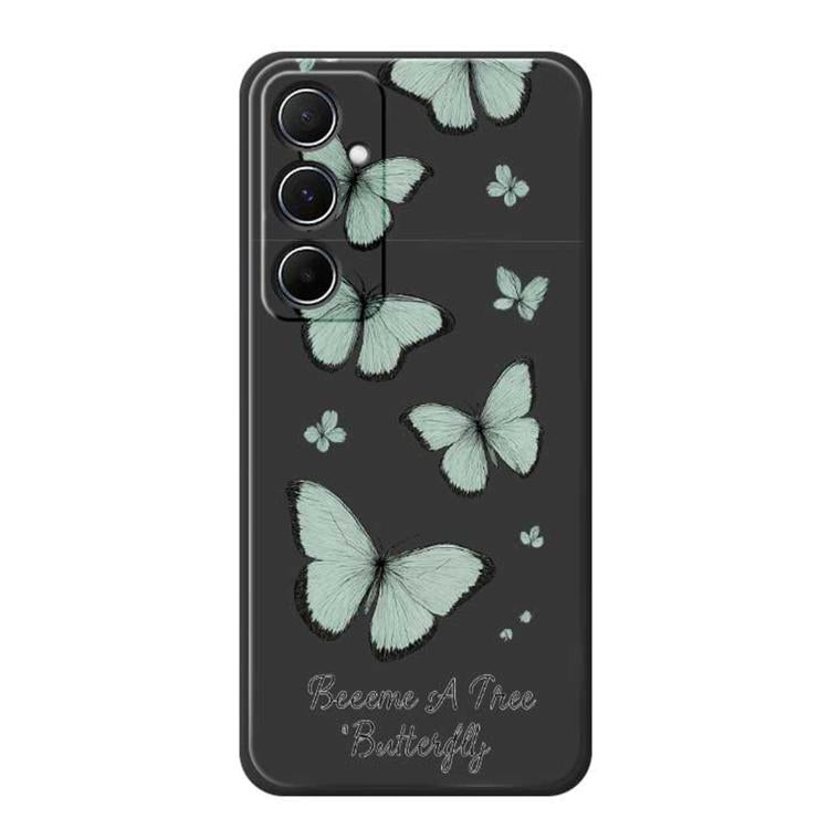 A Series Minimalist TPU Creative Painted Phone Case