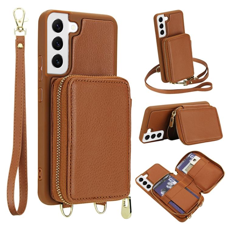 Crossbody Zipper RFID Card Bag Phone Case