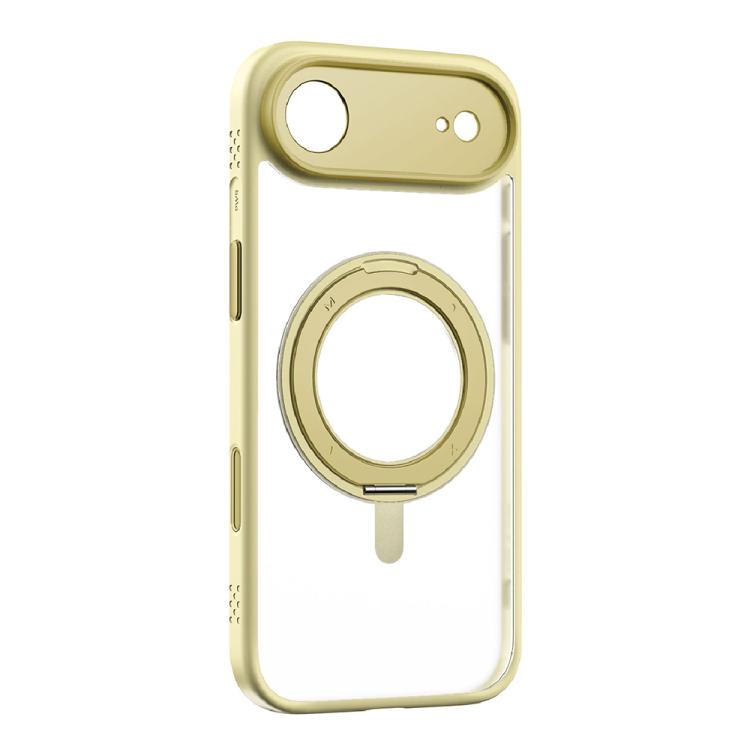 MOMAX Magsafe Magnetic Metal Rotating Holder Phone Case