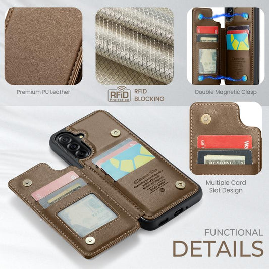 CaseMe C22 Card Slots Holder RFID Anti-theft Phone Case