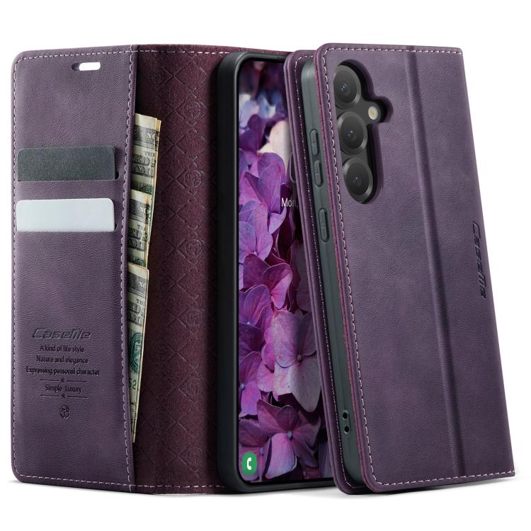 CaseMe 033 Calf Leather Lining Microfibre RFID Blocking Phone Case