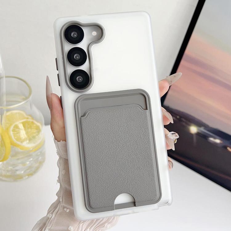 Leather Texture Card Bag Shockproof Phone Case