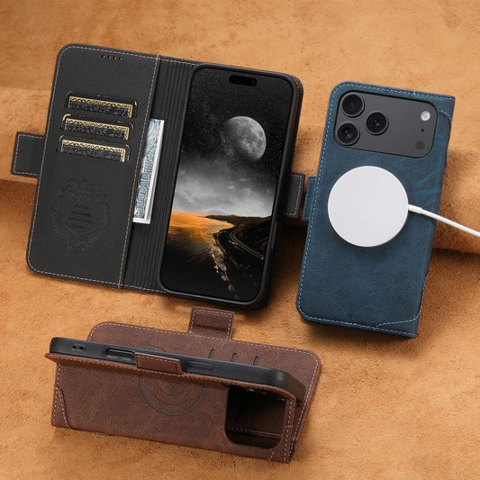 SUTENI J07 Multifunctional Horizontal Flip Magsafe Leather Phone Case