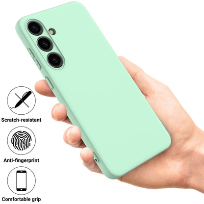 Solid Color Liquid Silicone Dropproof Full Coverage Phone Case