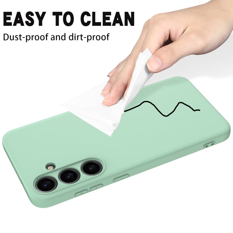 Solid Color Liquid Silicone Dropproof Full Coverage Phone Case
