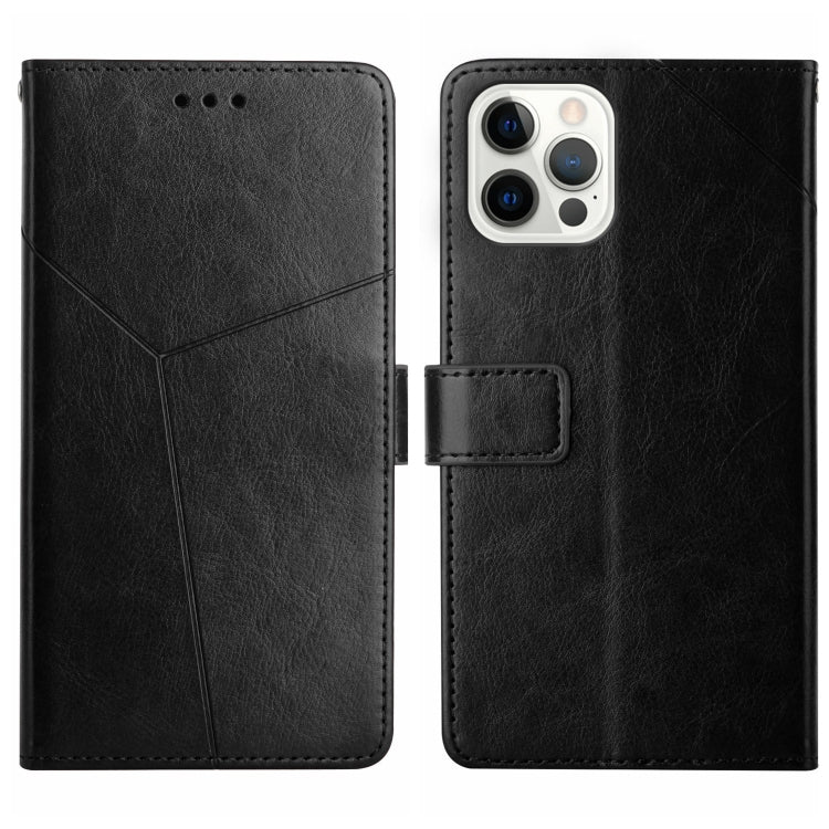 HT01 Y-shaped Pattern Flip Leather Phone Case