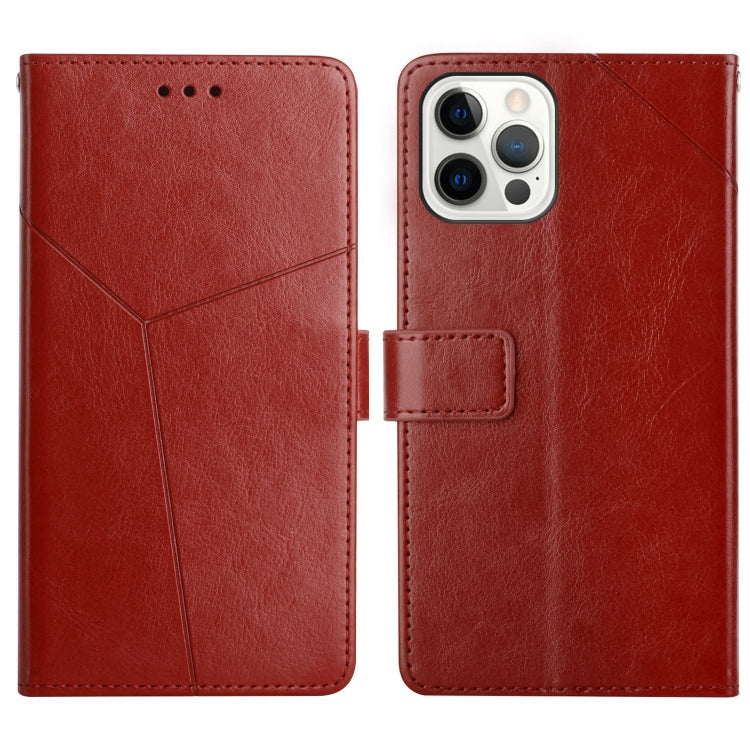 HT01 Y-shaped Pattern Flip Leather Phone Case