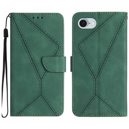 Stitching Embossed Leather Phone Case