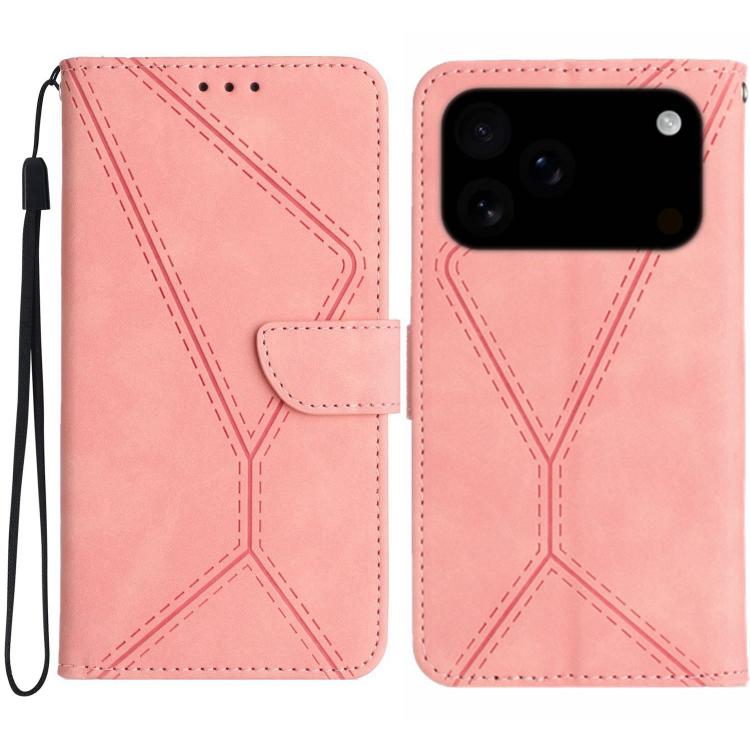 Stitching Embossed Leather Phone Case