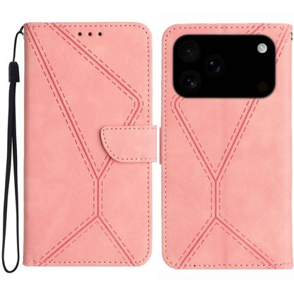 Stitching Embossed Leather Phone Case