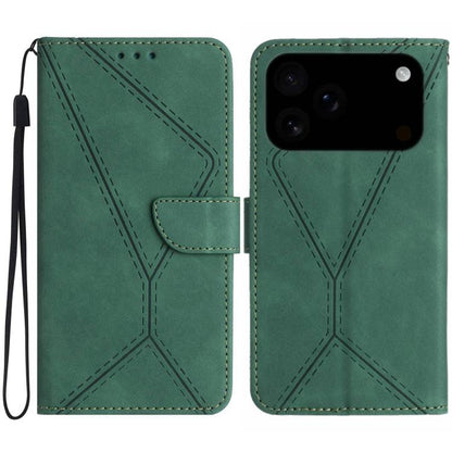 Stitching Embossed Leather Phone Case
