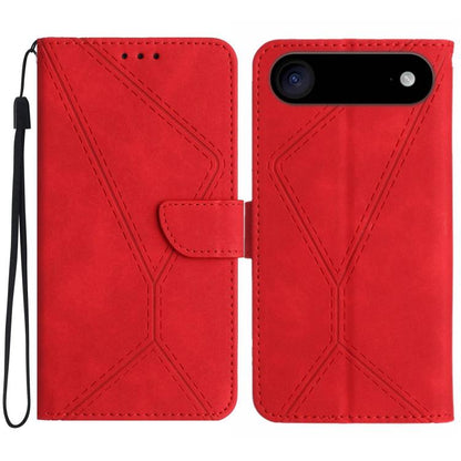 Stitching Embossed Leather Phone Case