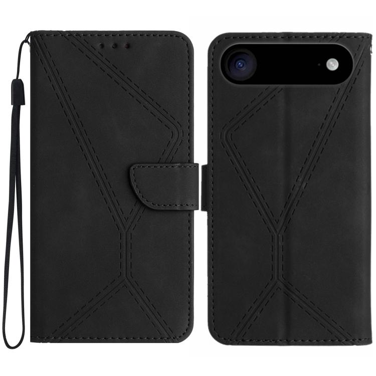 Stitching Embossed Leather Phone Case