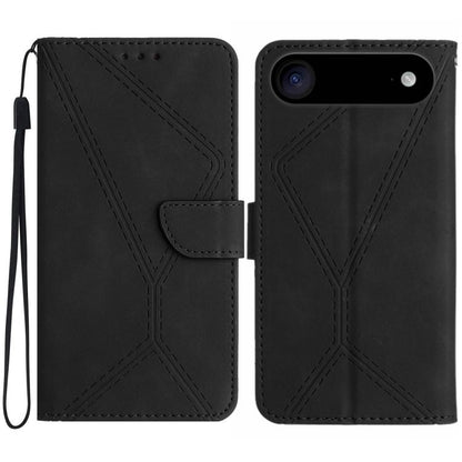 Stitching Embossed Leather Phone Case