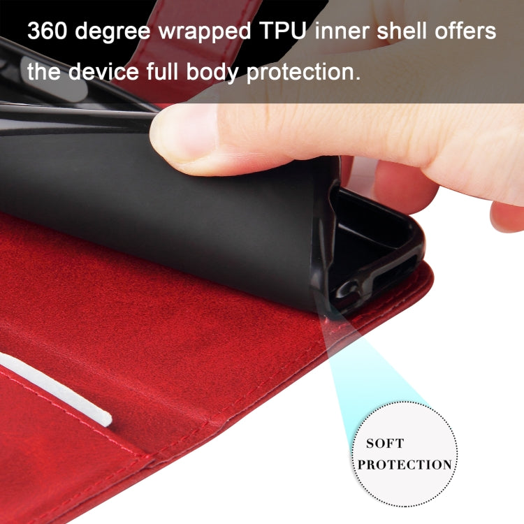 Fashion Calf Texture Zipper Leather Phone Case