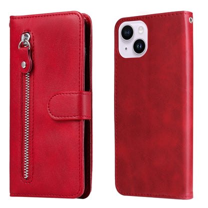 Fashion Calf Texture Zipper Leather Phone Case