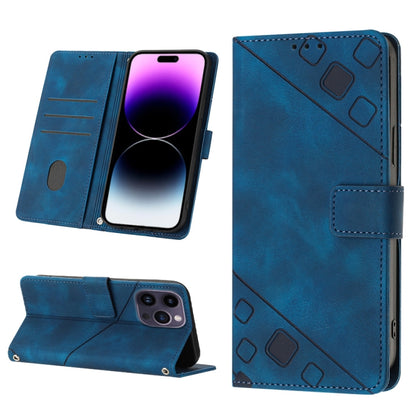 Skin-feel Embossed Leather Phone Case