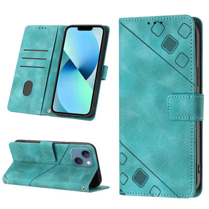 Skin-feel Embossed Leather Phone Case