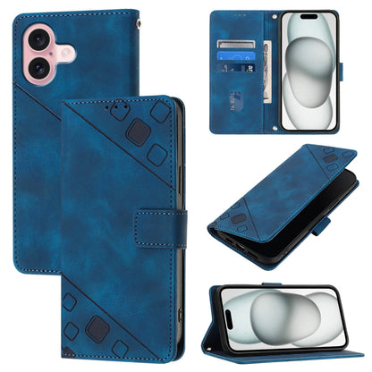 Skin-feel Embossed Leather Phone Case