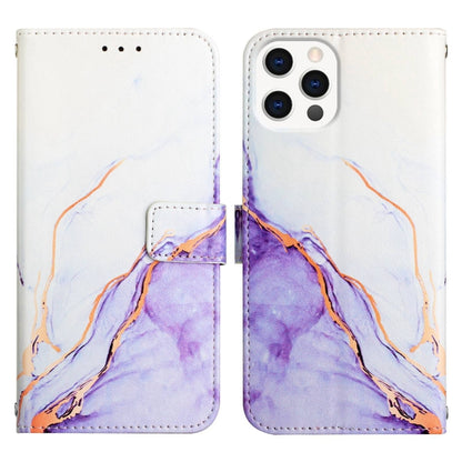 PT003 Marble Pattern Flip Leather Phone Case
