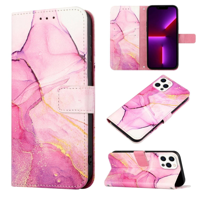 PT003 Marble Pattern Flip Leather Phone Case