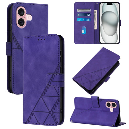 Crossbody 3D Embossed Flip Leather Phone Case