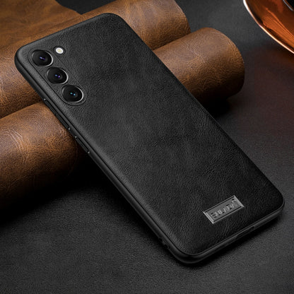 SULADA Shockproof TPU Hybrid Handmade Leather Phone Case