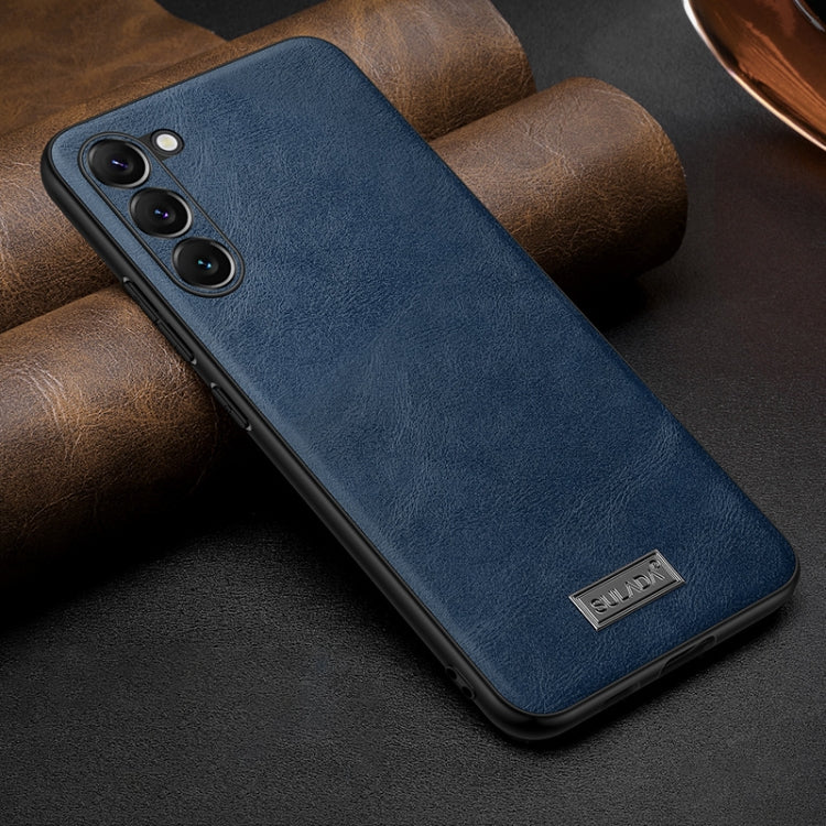 SULADA Shockproof TPU Hybrid Handmade Leather Phone Case