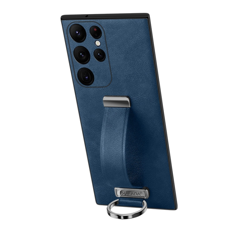 SULADA PC Hybrid Leather Texture Skin Feel Shockproof Phone Case