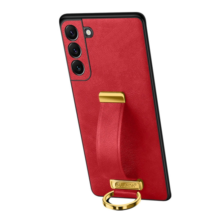 SULADA PC Hybrid Leather Texture Skin Feel Shockproof Phone Case