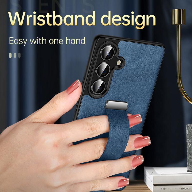 SULADA PC Hybrid Leather Texture Skin Feel Shockproof Phone Case