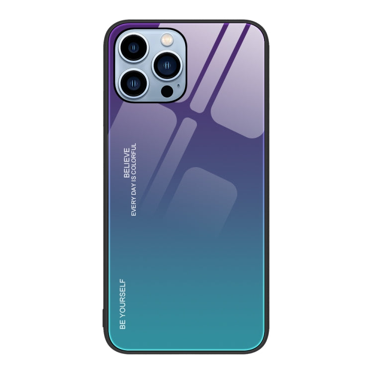 Gradient Color Glass Phone Case