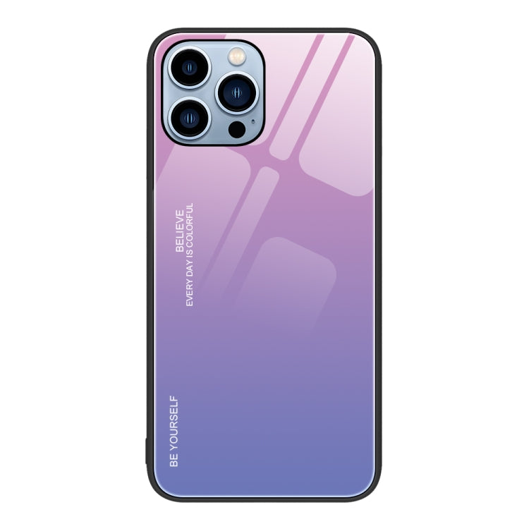 Gradient Color Glass Phone Case
