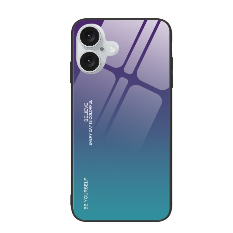 Gradient Color Glass Phone Case