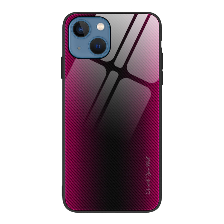 Texture Gradient Glass TPU Phone Case