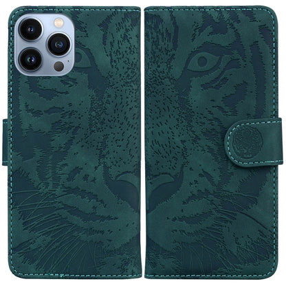 Tiger Embossing Pattern Leather Phone Case