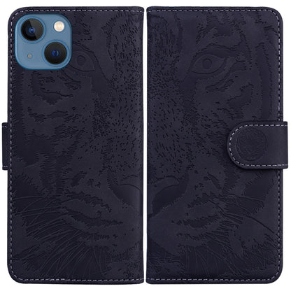 Tiger Embossing Pattern Leather Phone Case