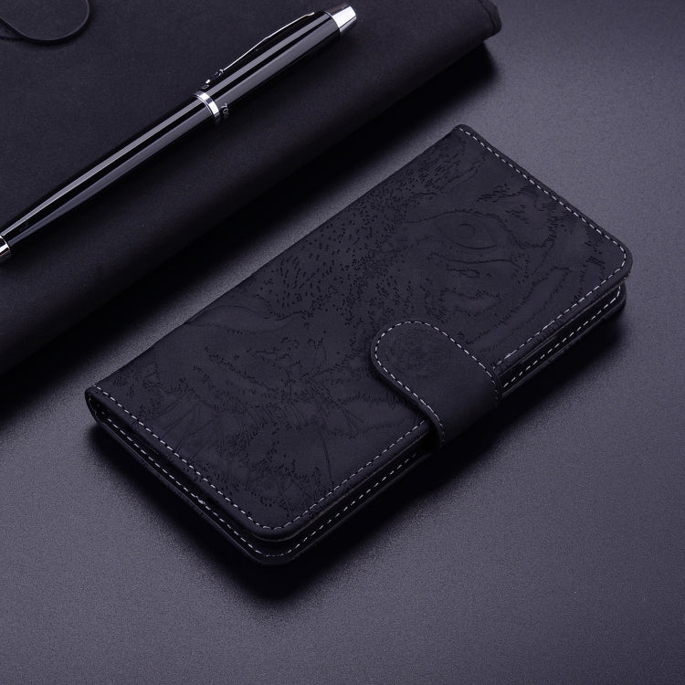 Tiger Embossing Pattern Leather Phone Case