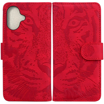 Tiger Embossing Pattern Leather Phone Case